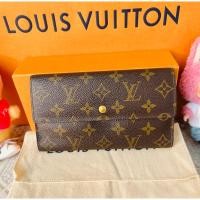 ราคา กระเป๋าตังค์ 3 พับยาว LV มือสองแท้ % (29270776472)