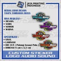 ราคา Jpid AUDIO SOUND SYSTEM Sticker Custom Name Unit Like Sticker สติ๊กเกอร์แบบกําหนดเอง (25115241311)
