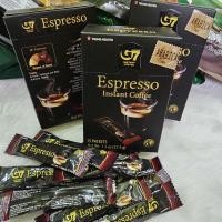 ราคา 1 กล่อง กาแฟดำ จีเซเว่น G7 vietnam trung nguyen black pure espresso coffee 15ซอง (25996172997)