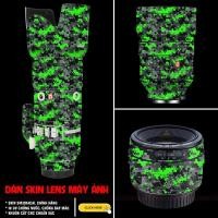 ราคา Skin Camo Blue Print Camera Lens Design Sony, Canon, Nikon, Sigma, Fujifilm, Tamron CNC Mold (49510702283)