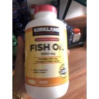 ราคา Kirkland Fish oil 1000 mg 400 เม็ด exp 04/21 (1627899245)