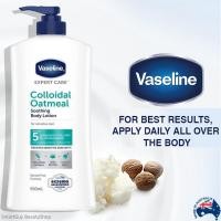 ราคา Vaseline Expert Care Colloidal Oatmeal Soothing Body Lotion 550ml โลชั่นบำรุงผิวกายสูตรพิเศษจากวาสลีนสินค้านำเข้า (23674447360)