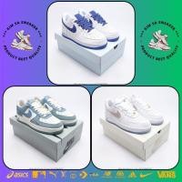 ราคา Nike Air _Force 1 07 Low White Gold รองเท้าผ้าใบ Blue Co3363 _ รองเท้าผ้าใบ (27255002569)