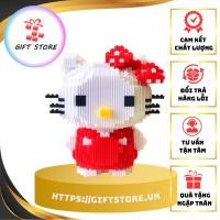 ราคา เลโก้แมวขาวสวัสดีคิตตี้ประกอบของเล่นรุ่นสูง24ซม (47560702208)