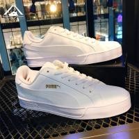 ราคา Original ขายร้อน Puma smash vulc หนังผู้ชายรองเท้าวิ่ง 2023 พร้อมสต็อกเกาหลีรองเท้าลําลองผู้หญิงรองเท้าผ้าใบสีขาวทอง s (52664350252)