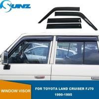 ราคา Deflector หน้าต่างด้านข้างสําหรับ Toyota Land Cruiser Prado Fj70 1990 1991 1992 1993 1994 1995 Wind Shields Sun Rain Guards SUNZ (47414257020)