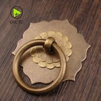 ราคา ชิวจู โต๊ะเครื่องแป้ง ดึงฮาร์ดแวร์เฟอร์นิเจอร์โบราณบรอนซ์ทองเหลืองแขวนผนังตะขอตู้วางแหวนดึง (55513263376)