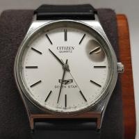 ราคา นาฬิกามือสอง CITIZEN 7STAR quartz 37.0 เดินพร้อมใช้ (57906685353)
