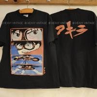 ราคา AKIRA Vintage 1988 Akira Bio Washed Streamline Pictures เสื้อการ์ตูน เสื้อวินเทจ heavy vintage shirt (27024782049)
