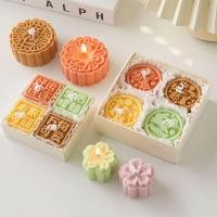ราคา กล่องของขวัญเทศกาลไหว้พระจันทร์ ชุดสี่ชิ้น เครื่องประดับเทียนหอมขนมไหว้พระจันทร์ เทียนหอมนิช สร้างสรรค์ บริษัท ของขวัญเล็ก ๆ ให้เทียนหอมสาว 26.6.3 (52911575186)