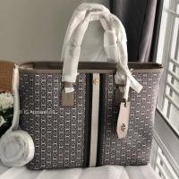 ราคา TORY BURCH Gemini Link Canvas Small Tote มีพร้อมส่งหลายสีเลยค่ะ (501058415)