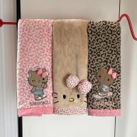 ราคา พร้อมส่ง ผ้าห่มผ้าเช็ดหน้าผ้าเช็ดตัวขนาดเล็กลายคิตตี้คอลเลคชั่น ผิวสีแทน kitty (54555157641)