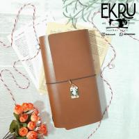 ราคา REGULAR - FLAP - TAN - TRAVELERS NOTEBOOK ฝาครอบหนังแท้ / MIDORI / หนังแท้ JOURNAL / DIARY (43263805480)
