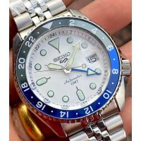 ราคา นาฬิกาข้อมือ นาฬิกา Seiko 5 Sport GMT Automatic Diver’s100M SSK033K1 (29163312188)