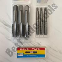 ราคา MATA 3PCS HAND TAPS 3 X 0.6 ; 4 X 0.7 ; 5 X 0.8 ; 6 X 1 ; 7 X 1.00 ; 8 X 1.25 X 1.50 HANDTAP DRILL BIT THAKING TOOL TAP 0.6 0.8 1 1.25 1.5 เครื่องมือที่ดีที่สุด (57653158519)