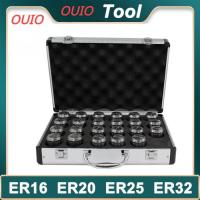 ราคา OUIO ER11 ER16 ER20 ER25 ER32 ER40 Set A / AA ER Spring Collet Chuck 0.015mm 0.008mm CNC Milling T (45963258826)