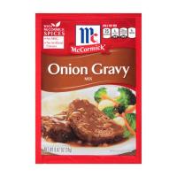 ราคา โปรโมชัน! แม็คคอร์มิค ออเนี่ยนเกรวี่ 24 กรัม McCormick Onion Gravy Mix 24 g (21829635260)