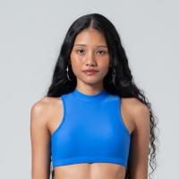 ราคา PALACE BLUE HALTER NECK CROPPED TOP (25565267127)