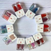 ราคา น้ำยาทาเล็บ สีเจลไม่ต้องอบ สีทาเล็บ 2in1 กึ่งเจล ลอกได้ พร้อมส่ง ******ฟรีแผ่นล้างเล็บ 1 ตลับ ทุกคำสั่งซื้อ****(D) (18483166636)
