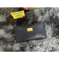 ราคา Marc Jacobแท้ ส่งต่อกระเป๋าสตางค์ใบยาวหนัง สีกรม (15507562377)