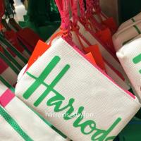 ราคา Harrods * พร้อมส่ง * Coin Purse logo สีขาวชมพู ของแท้ 100% จากอังกฤษ (24093296644)