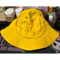 ราคา หมวกทรงบักเก็ตแฟชั่น สีเหลืองสดใส (มือสอง) (57510876060)