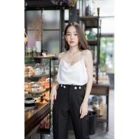 ราคา สายเดี่ยว สายเพชร เสื้อคอถ่วง โซ่เพชร (4591085294)