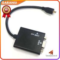 ราคา สายแปลง HD Micro HDMI เป็น VGA พร้อมเอาต์พุตเสียง - HD009 (9752107350)
