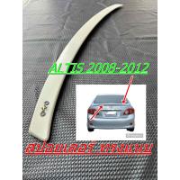 ราคา สปอยเลอร์หลังรถยนต์ Toyota Altis 2008 2010 2012 ทรงแนบ พร้อมน็อต งานฉีดทั้งตัว ยังไม่ทำสี (29208576154)