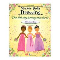 ราคา หนังสือ - Combo Sticker Dolly Dressing สติ๊กเกอร์สร้างสรรค์สําหรับชุดตุ๊กตา 6 เล่ม (Dinh Ti) (46060705405)