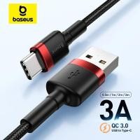 ราคา Baseus USB Type C Cable For Huawei Honor Xiaomi Samsung Super Charge Fast Charging USB C Charger Data Cable Wire Cord (46152569421)