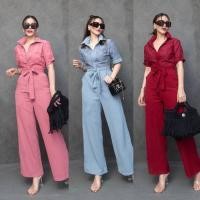 ราคา SET1016 LEGO KOREAN STYLE VINTAGE SET OF KATBOL EYELET TOP PANTS (47865041636)