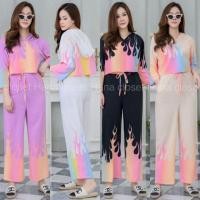 ราคา ชุดเซท2ชิ้น เสื้อ แขนยาว มีหมวกฮู้ด+กางเกง ขายาว (4771611912)