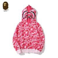 ราคา BAPE พร้อมส่ง/เสื้อโค้ท BAPE ABC CAMO RAYON RELAXED FIT SHARK FULL ZIP HOODIE (52853094735)