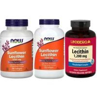 ราคา (พร้อมส่ง) Lecithin / Sunflower Lecithin, 1,200 mg, 100 / 200 Softgels. (27369590353)