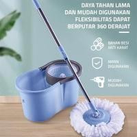 ราคา ไม้ถูพื้น Spin Mop / ไม้ถูพื้น / ไม้ถูพื้นหมุนได้ 360 องศา (47851311944)