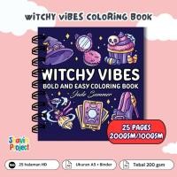 ราคา Witchy Vibes หน้าสีหนาง่าย 25 หน้า 200 แกรม (48764958969)