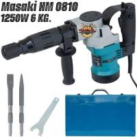 ราคา Masaki แย็กสกัด 0810 แย็กไฟฟ้า 6 KG.1250W สกัดไฟฟ้าสกัดงานหนัก แย็กสกัด สกัดปูน อุปกรณ์เจาะปูน อุปกรณ์สกัดปูน (26966703870)