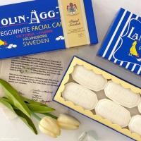 ราคา พร้อมส่งถูกที่สุดสบู่ไข่ขาวสวีเดนแท้จากเกาหลี Sweden egg pack แบ่งจากกล่อง6ก้อน ขนาด50g. (12514256325)