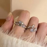 ราคา เซ็ตแหวนสีฟ้าโอปอลหัวใจสำหรับผู้หญิง เปิดฝาRhineStone สวยงามสำหรับงานแต่งงานและเครื่องประดับแฟชั่น (47508834173)