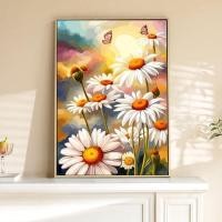 ราคา DIY DIY ภาพวาดสีน้ํามันดิจิตอลมือวาดมือวาดระบายสีภาพวาดสีน้ํามันดิจิตอลห้องนั่งเล่นภูมิทัศน์ดอกไม้ตกแต่งบ้านภาพวาด (46913721926)