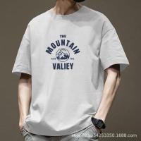 ราคา Street Wear T-Shirt Mens 2026 Short-Sleeved Trendy Boys T-Shirt Mens Half-Sleeved Undershirt20260319NS (47157798802)