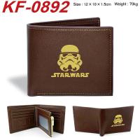 ราคา Star Wars สินค้าสไตล์สั้น 20% Off Full สีพิมพ์กระเป๋าสตางค์ pu ผู้ชายผู้หญิงอะนิเมะกระเป๋าเหรียญ (44915255673)