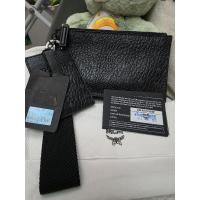 ราคา MCM Visetos Zip Pouch- Black Clutches แท้ % New คล้องมือ 1 Zip (28583538336)