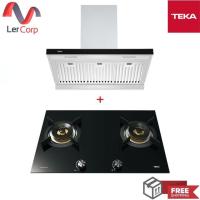ราคา (TEKA) เครื่องดูดควัน รุ่น DHA 90 TC + เตาแก๊ส 2 หัว รุ่น GFI 78 2G AI AL TR (21440400857)