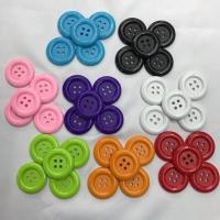 ราคา กระดุมพลาสติก กระดุมใหญ่ แฟนซี DIY ขนาด 3.5 ซม. ชุดละ 5 เม็ด (2822478380)