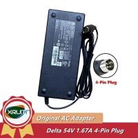 ราคา Delta ADP-90DR B ADP-90CR B AC/DC อะแดปเตอร์ชาร์จ 54V 1.67A ปลั๊ก 4 ขาสําหรับ CISCO SG350-10P SG250-10P SF352-08P GS1900-10HP GS1900-8HP แหล่งจ่ายไฟ (53263636937)