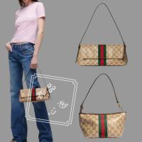 ราคา Wanshang กระเป๋าสะพายไหล่กลาง Gucci Madison Series ใหม่คุณภาพสูง,สายรัดกระเป๋าคลัทช์ขนาดเล็กแอปริคอทคริสตัล/ออก,รุ่น:874744/876055 (45014217524)