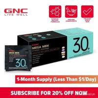 ราคา GNC Mega Mens 30+ Vitapak, 5-in-1, Multivitamin, Stress & Support, 30 Count, Healthcare, อาหารที่กินได้, โดยรวมสุขภาพ, ฟิตเนส, Jumpstart (47565267164)