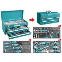 ราคา TOTAL ชุดเครื่องมือช่าง 97 ชิ้น รุ่นTHPTCS70971 พร้อมกล่องเก็บเครื่องมือ 97 pcs Tool Chest Set (16686293785)